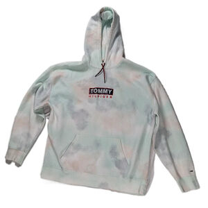 Tommy Hilfiger 2XL XXL pastel tie dye hoodie. Tommy Hilfiger Denim tag